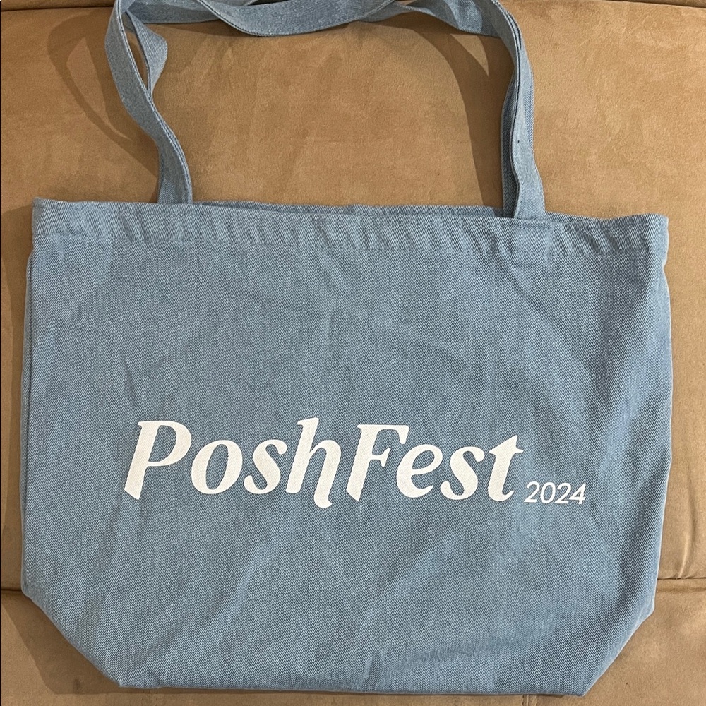 2024 Blue Tote Bag